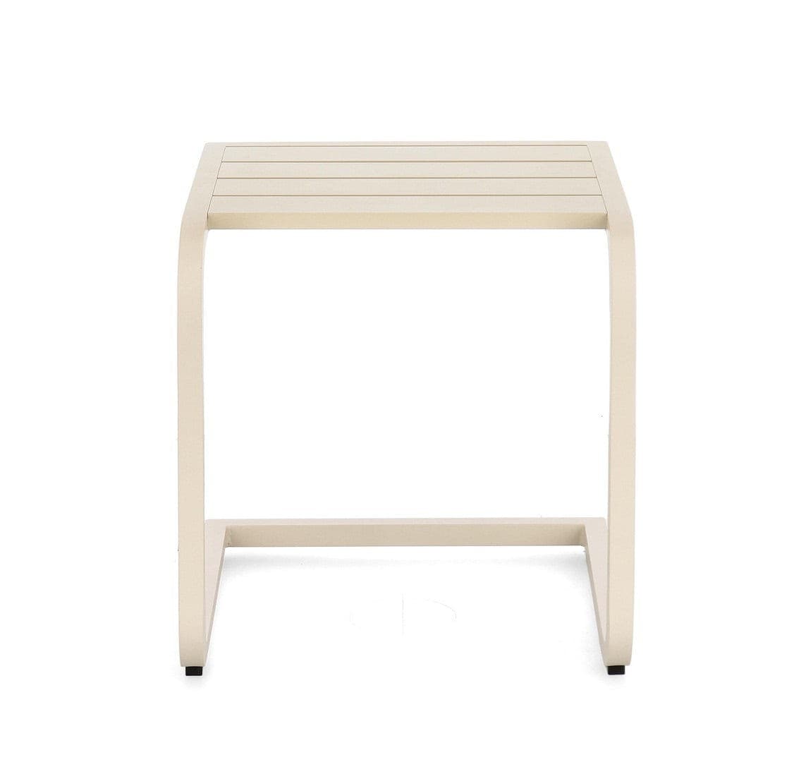Tavolino "Taylor" struttura in alluminio per arredo casa da 40 x 40 cm - 24