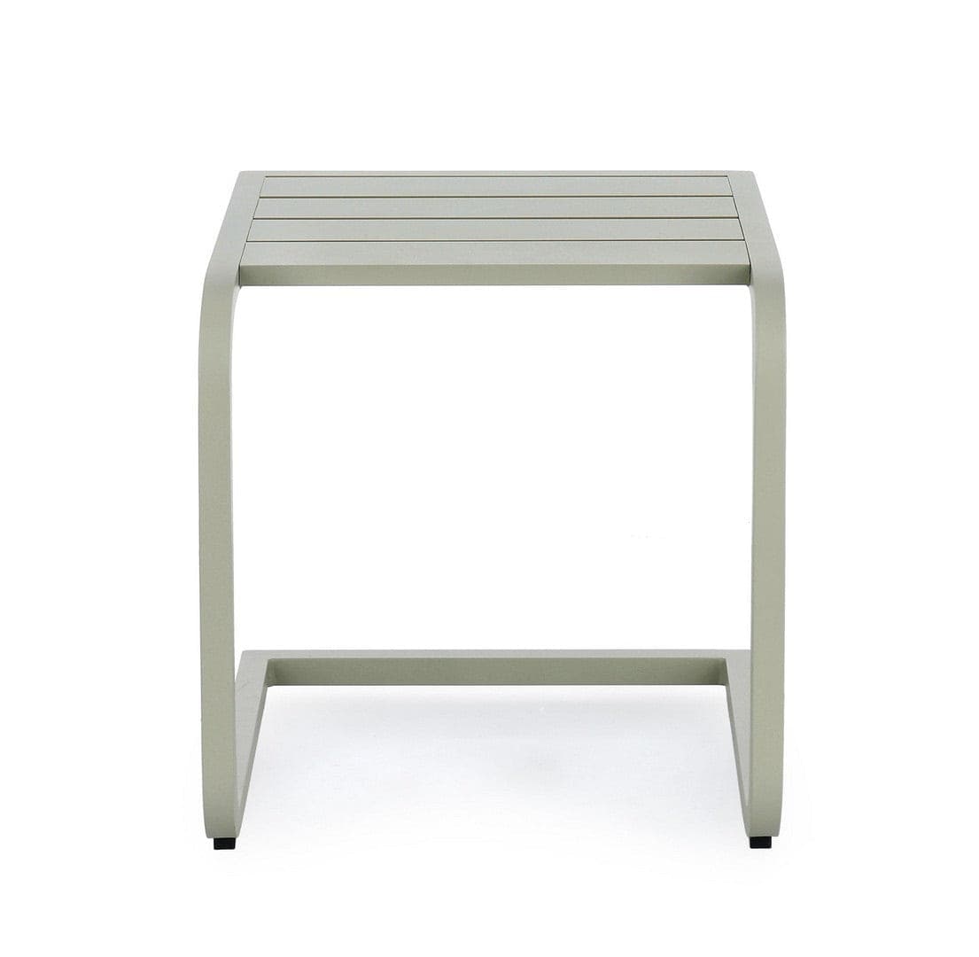 Tavolino "Taylor" struttura in alluminio per arredo casa da 40 x 40 cm in Tavoli standard Decor Space - Altamura, commercioVirtuoso.it