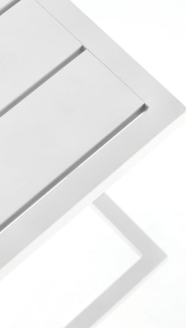 Tavolino "Taylor" struttura in alluminio per arredo casa da 40 x 40 cm in Tavoli standard Decor Space - Altamura, commercioVirtuoso.it