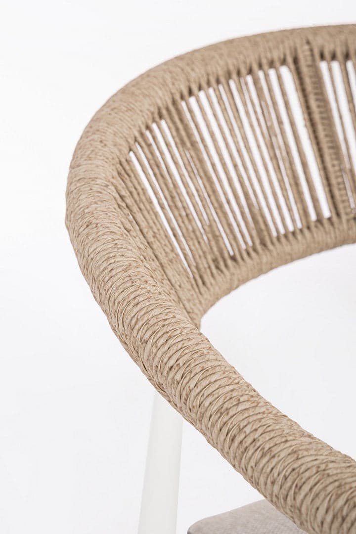 Salotto con poltrone e tavolino "Jandia" struttura in alluminio per veranda e giardino in Set di mobili Decor Space - Altamura, commercioVirtuoso.it