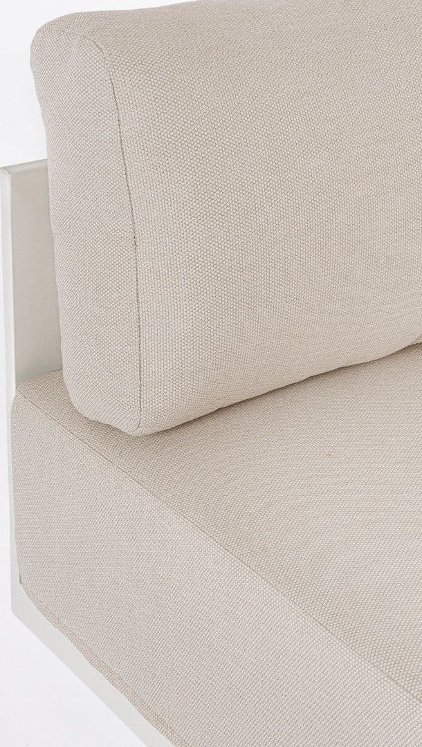 Salotto con poltrone e tavolino "Mariel" struttura in alluminio per veranda e giardino in Set di mobili Decor Space - Altamura, commercioVirtuoso.it