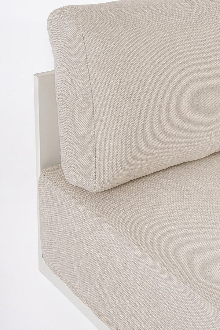 Salotto con poltrone e tavolino "Mariel" struttura in alluminio per veranda e giardino in Set di mobili Decor Space - Altamura, commercioVirtuoso.it