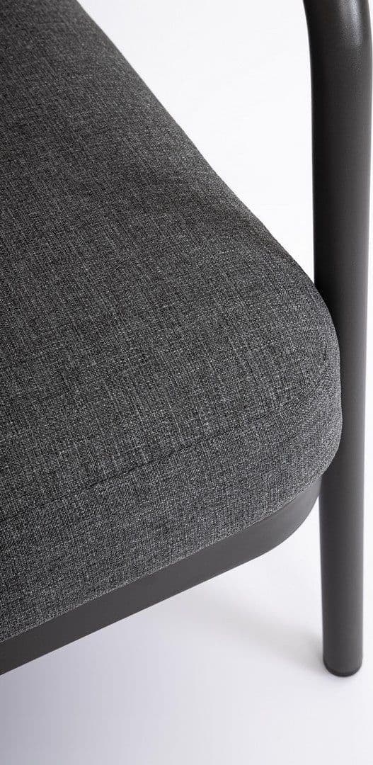 Salotto con poltrone e tavolino "Miravet" struttura in alluminio per veranda e giardino in Set di mobili Decor Space - Altamura, commercioVirtuoso.it
