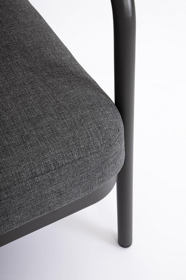 Salotto con poltrone e tavolino "Miravet" struttura in alluminio per veranda e giardino in Set di mobili Decor Space - Altamura, commercioVirtuoso.it