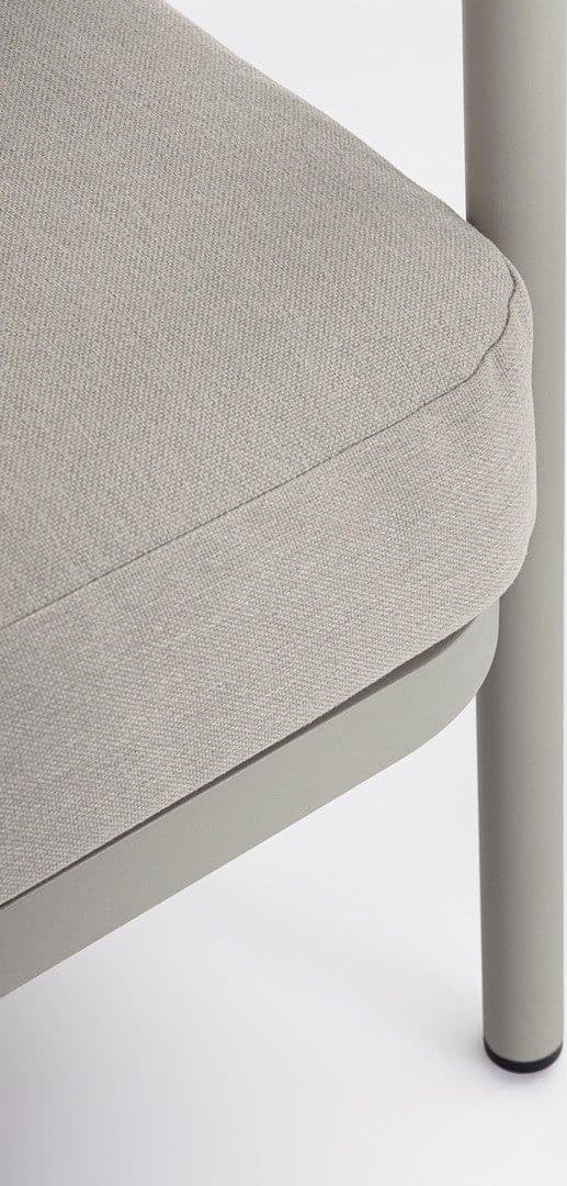 Salotto con poltrone e tavolino "Miravet" struttura in alluminio per veranda e giardino in Set di mobili Decor Space - Altamura, commercioVirtuoso.it