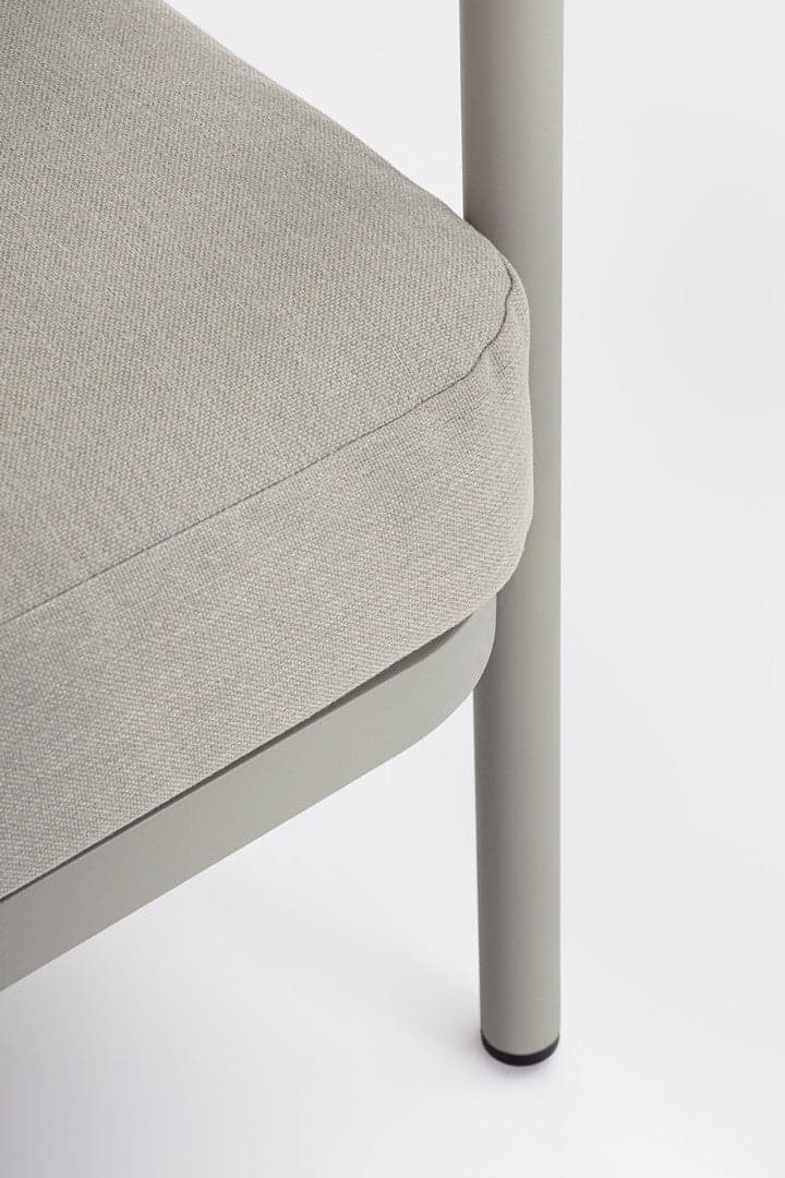 Salotto con poltrone e tavolino "Miravet" struttura in alluminio per veranda e giardino in Set di mobili Decor Space - Altamura, commercioVirtuoso.it
