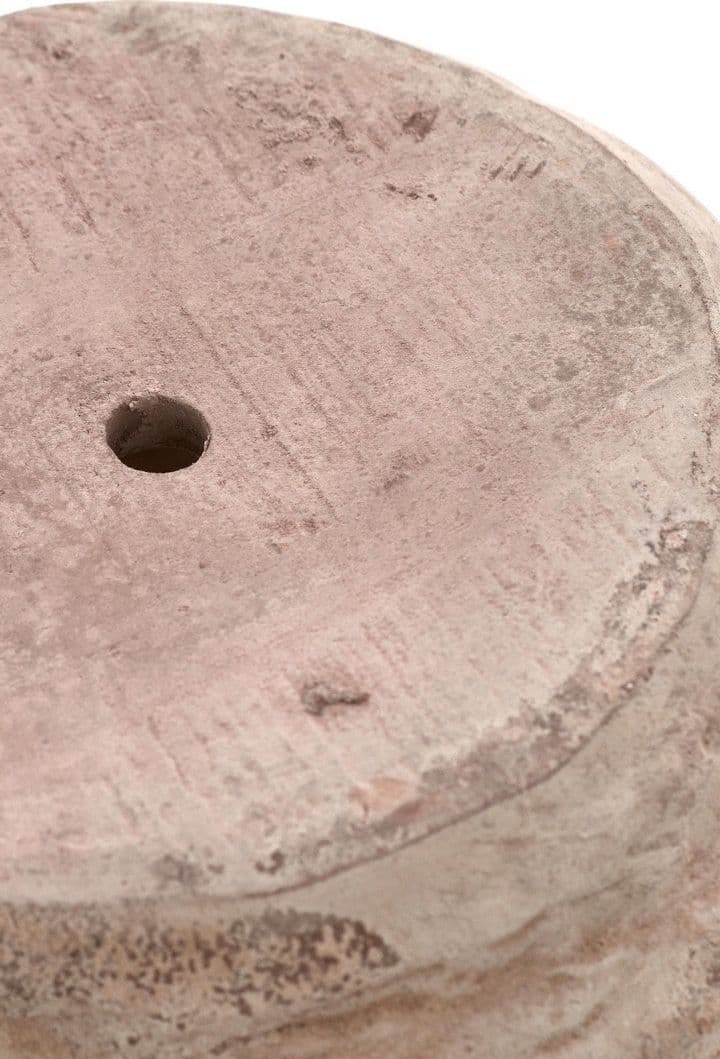 Vasi "Teide" basso in Terracotta Brunita per uso interno ed esterno set da 2 in Vasi tradizionali Decor Space - Altamura, commercioVirtuoso.it
