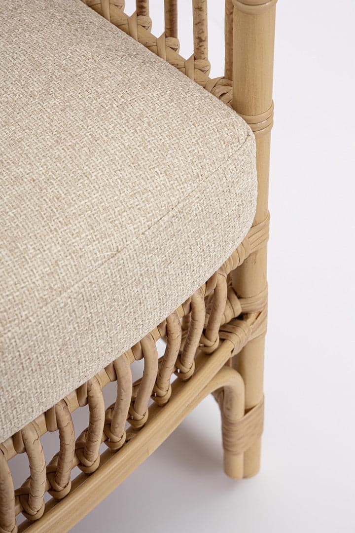 Divano "Adelma" in alluminio verniciato a polvere da giardino e veranda in Set di mobili Decor Space - Altamura, commercioVirtuoso.it