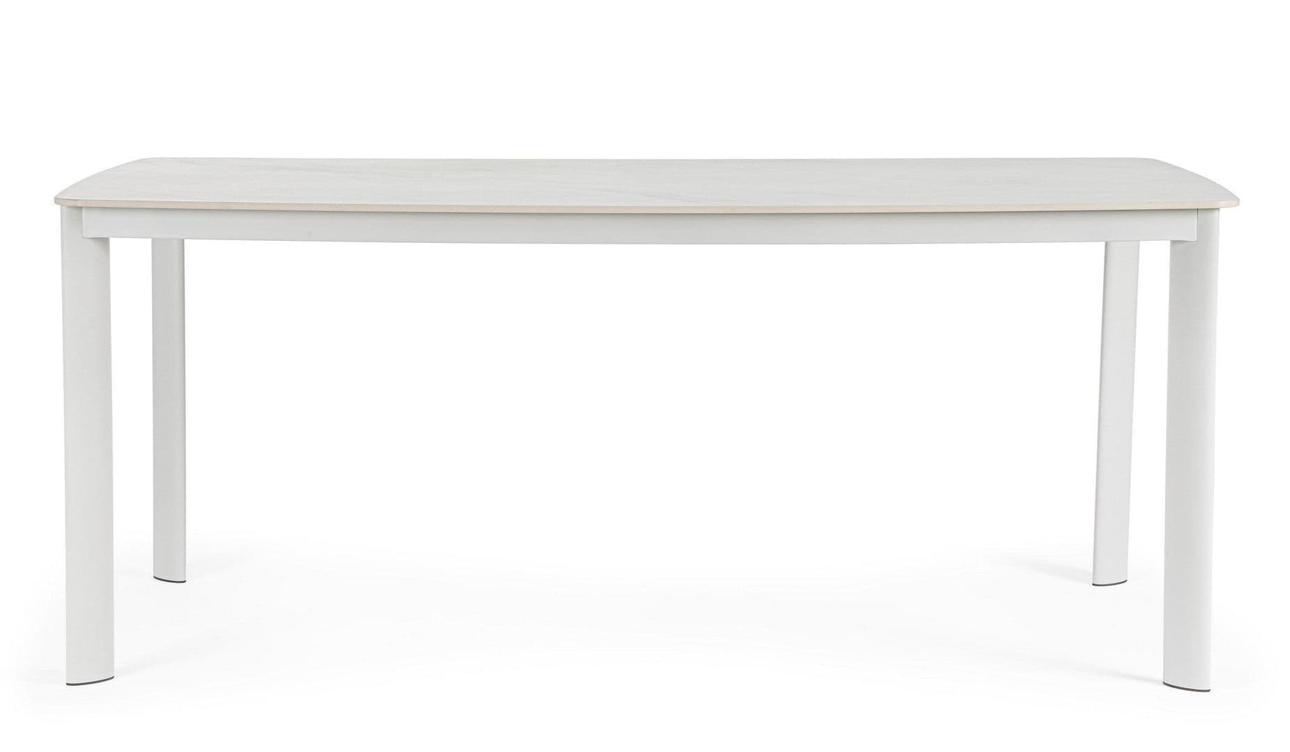 Tavolo "Alcora" struttura in alluminio verniciato a polvere 180 x h 75 cm per arredo casa in Tavoli da sala da pranzo Decor Space - Altamura, commercioVirtuoso.it