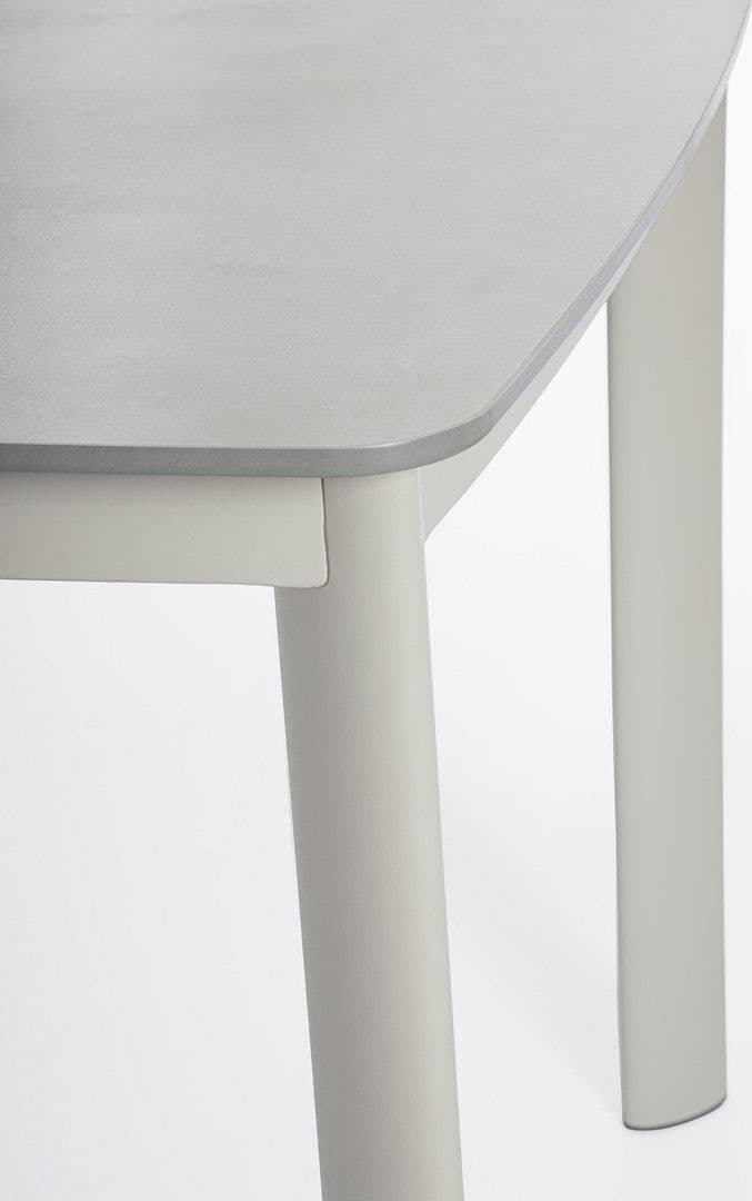 Tavolo "Alcora" struttura in alluminio verniciato a polvere 180 x h 75 cm per arredo casa in Tavoli da sala da pranzo Decor Space - Altamura, commercioVirtuoso.it