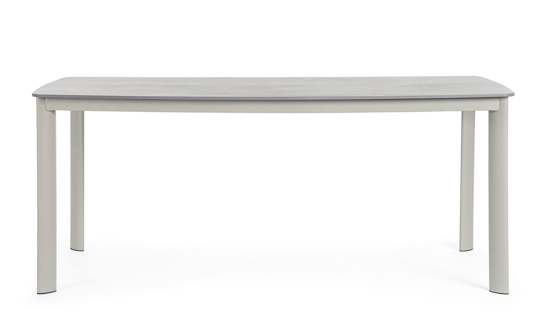 Tavolo "Alcora" struttura in alluminio verniciato a polvere 180 x h 75 cm per arredo casa in Tavoli da sala da pranzo Decor Space - Altamura, commercioVirtuoso.it