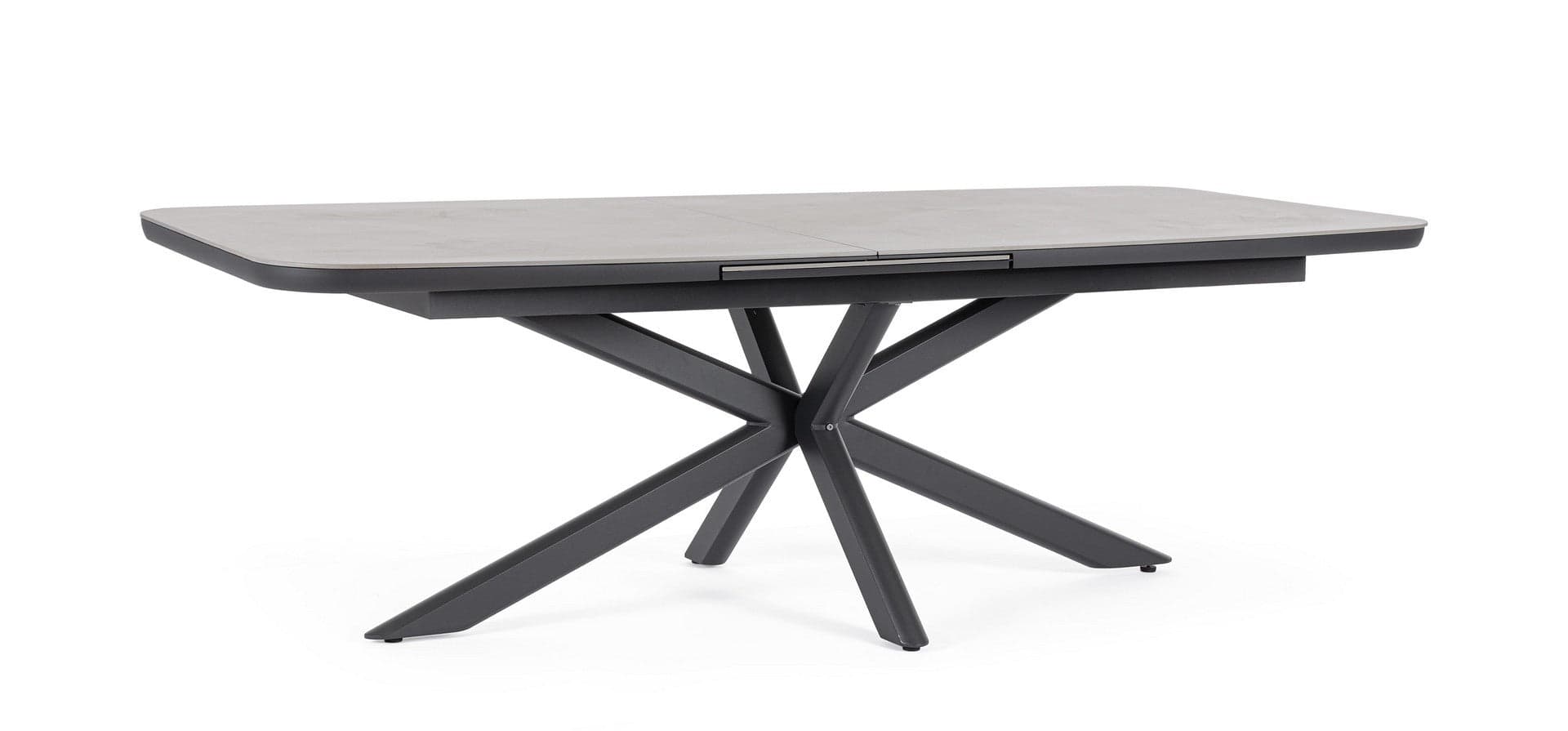 Tavolo "Pascal" allungabile struttura in alluminio verniciato a polvere 200-260 x h 76 cm in Tavoli da sala da pranzo Decor Space - Altamura, commercioVirtuoso.it