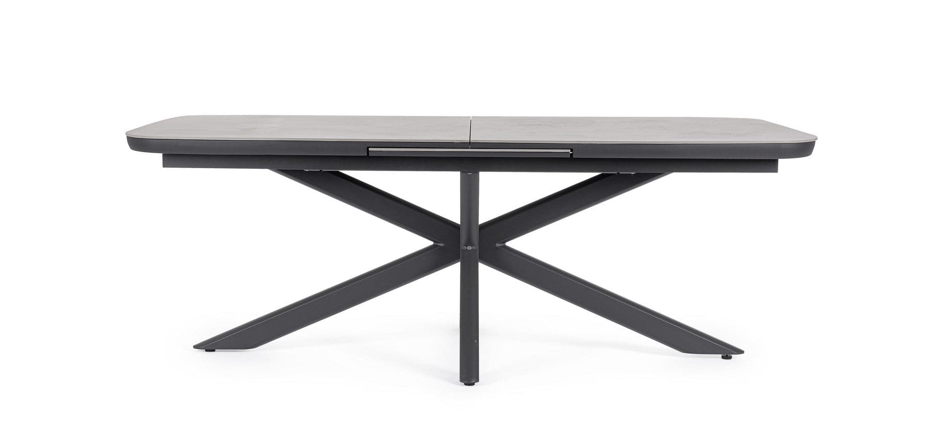 Tavolo "Pascal" allungabile struttura in alluminio verniciato a polvere 200-260 x h 76 cm in Tavoli da sala da pranzo Decor Space - Altamura, commercioVirtuoso.it
