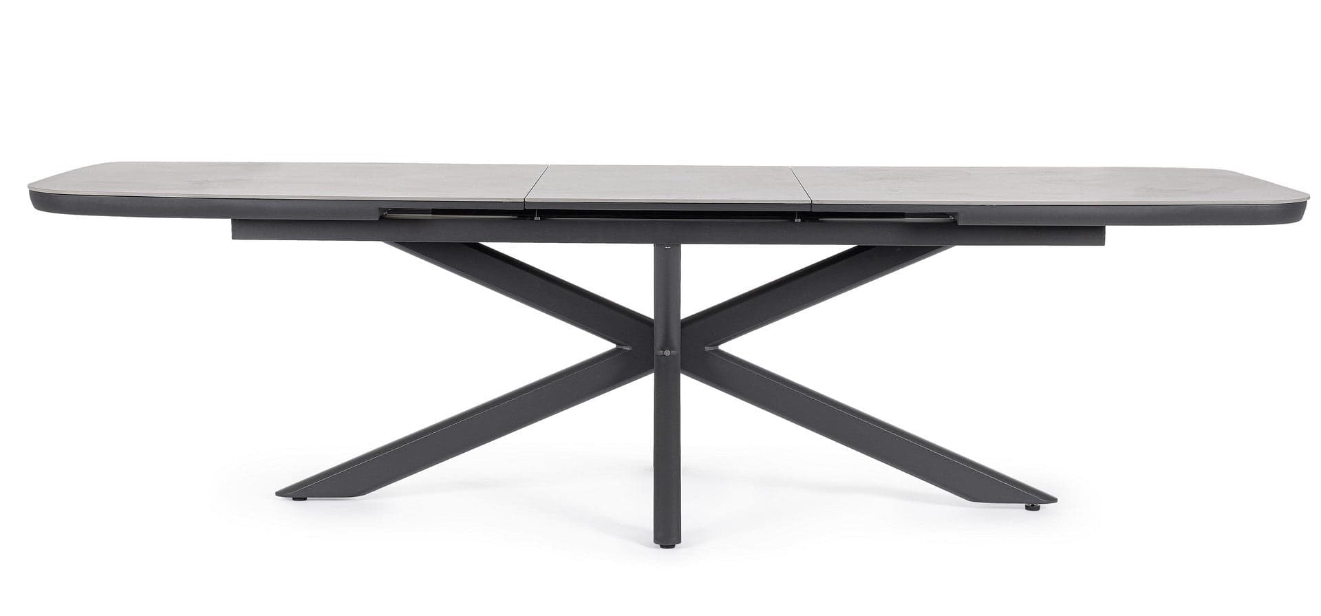 Tavolo "Pascal" allungabile struttura in alluminio verniciato a polvere 200-260 x h 76 cm in Tavoli da sala da pranzo Decor Space - Altamura, commercioVirtuoso.it