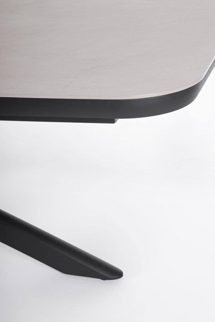 Tavolo "Pascal" allungabile struttura in alluminio verniciato a polvere 200-260 x h 76 cm in Tavoli da sala da pranzo Decor Space - Altamura, commercioVirtuoso.it