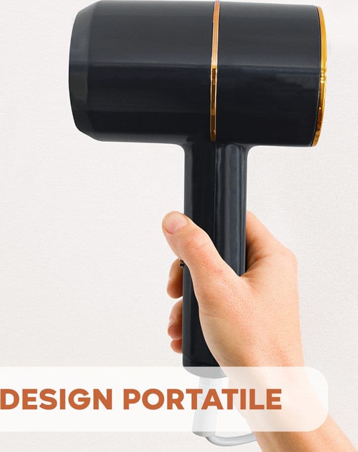 ASCIUGACAPELLI PHON PORTATILE DA VIAGGIO 3000 W 3 VELOCITÀ FUNZIONE CALDO / FREDDO - 5
