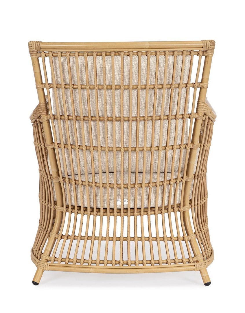 Poltrona "Adelma" in alluminio verniciato a polvere da giardino e veranda in Sedie per tavolo da giardino Decor Space - Altamura, commercioVirtuoso.it