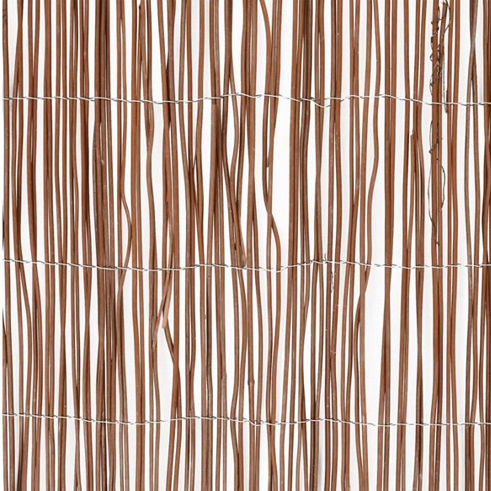 Arella in Felce naturale, stuoia cannucciata ombreggiante per recinzioni marrone in Schermi divisori e protettivi per giardino Decor Space - Altamura, commercioVirtuoso.it