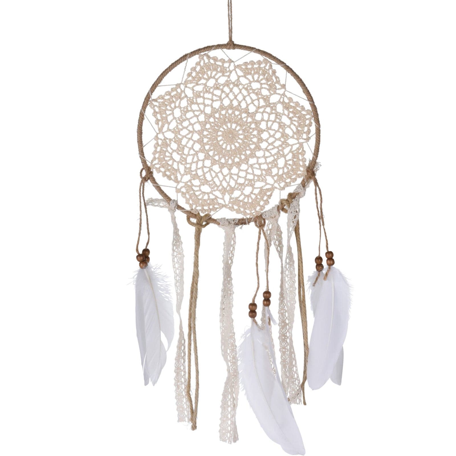 Acchiappasogni macramè boho chic scacciasogni per camera da letto h 70 cm in Giostrine da soffitto Decor Space - Altamura, commercioVirtuoso.it