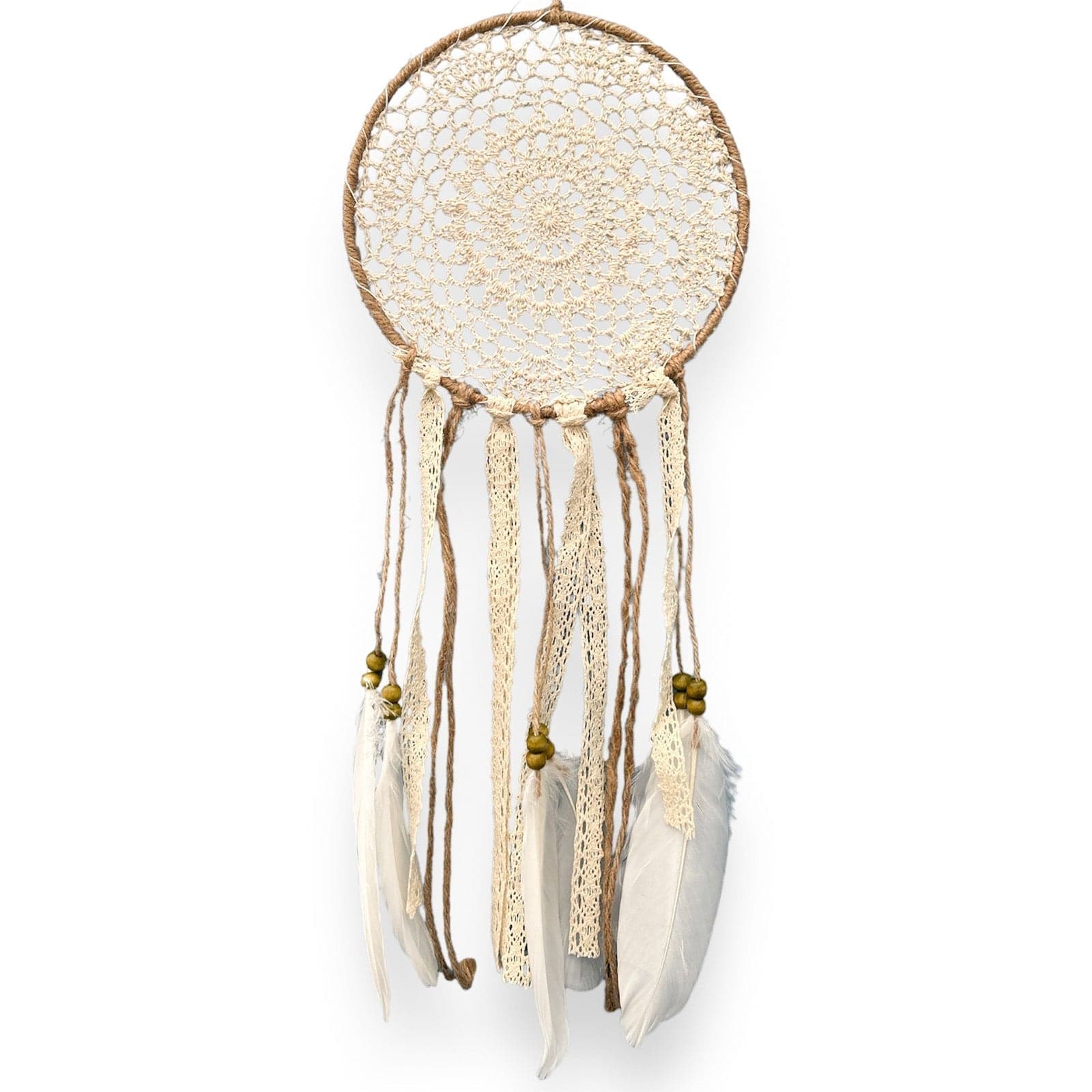 Acchiappasogni macramè boho chic scacciasogni per camera da letto h 70 cm in Giostrine da soffitto Decor Space - Altamura, commercioVirtuoso.it