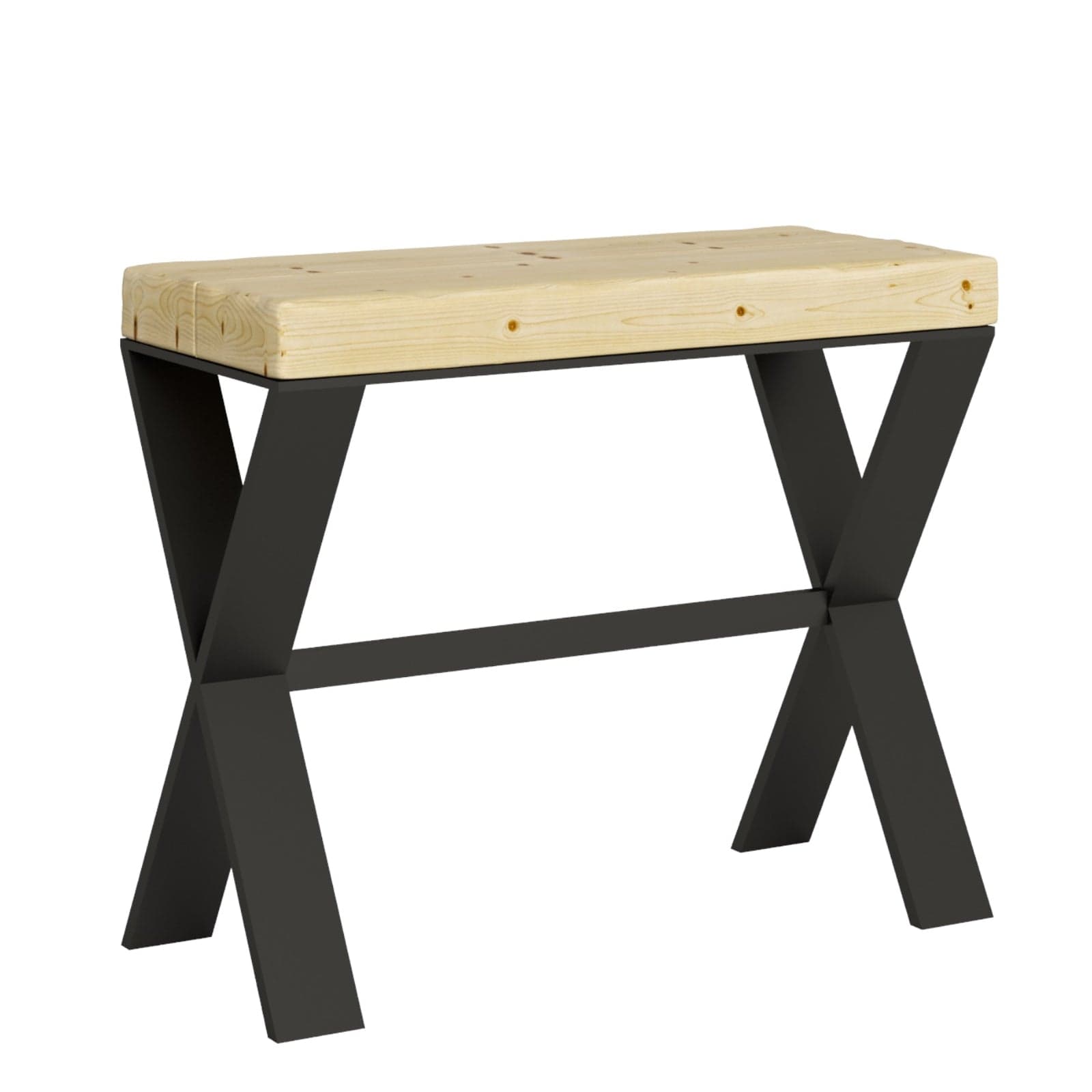 Tavolo consolle "Perugia" allungabile in legno per sala da pranzo in Credenze Decor Space - Altamura, commercioVirtuoso.it
