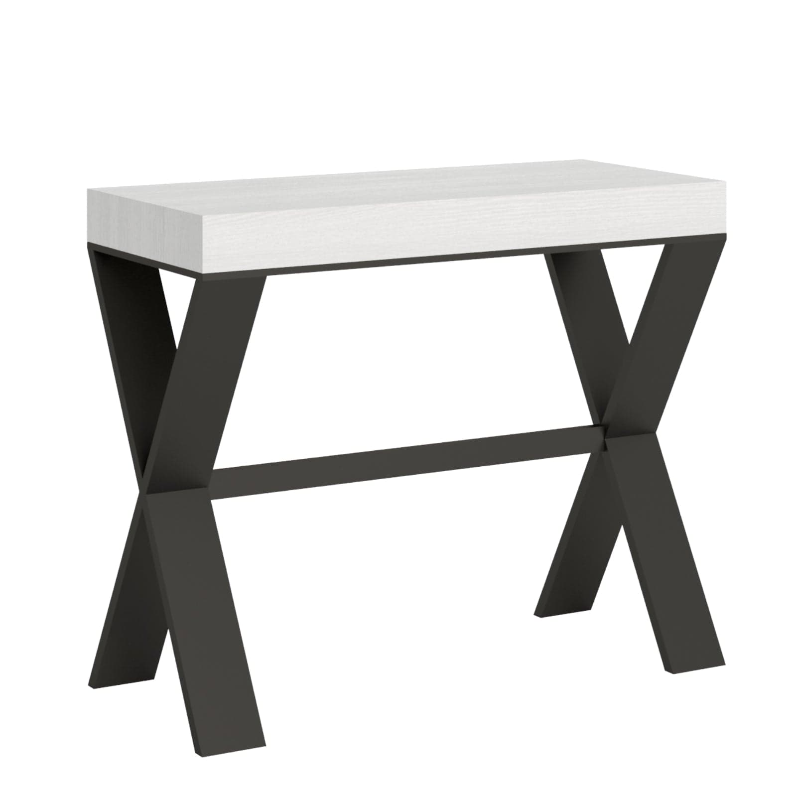Tavolo consolle "Perugia" allungabile in legno per sala da pranzo in Credenze Decor Space - Altamura, commercioVirtuoso.it