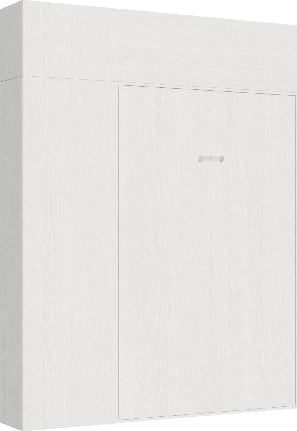 Letto "Milano" matrimoniale a scomparsa, in legno, con apertura verticale, per camera da letto in Materassi Decor Space - Altamura, commercioVirtuoso.it