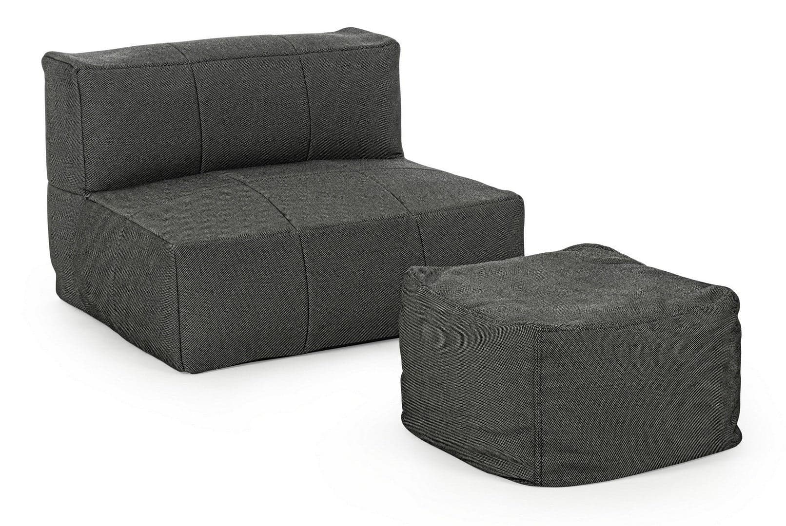 Pouf per esterno "Sparrow", rivestimento idrorepellente e sfoderabile, da 50 x 50 cm in Ottomane e poggiapiedi Decor Space - Altamura, commercioVirtuoso.it