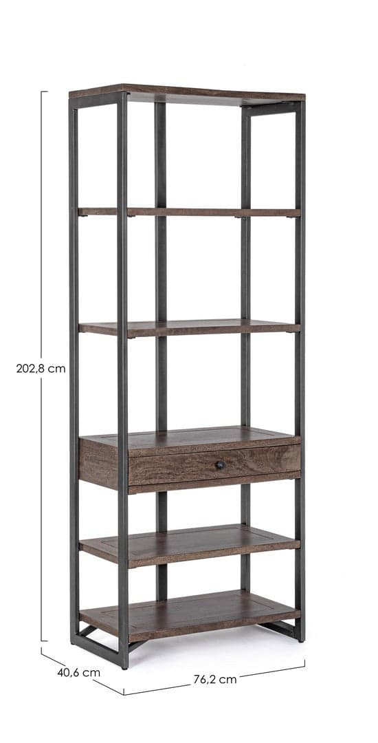 Libreria "Calixte" porta oggetti, mobile per interno in Librerie Decor Space - Altamura, commercioVirtuoso.it