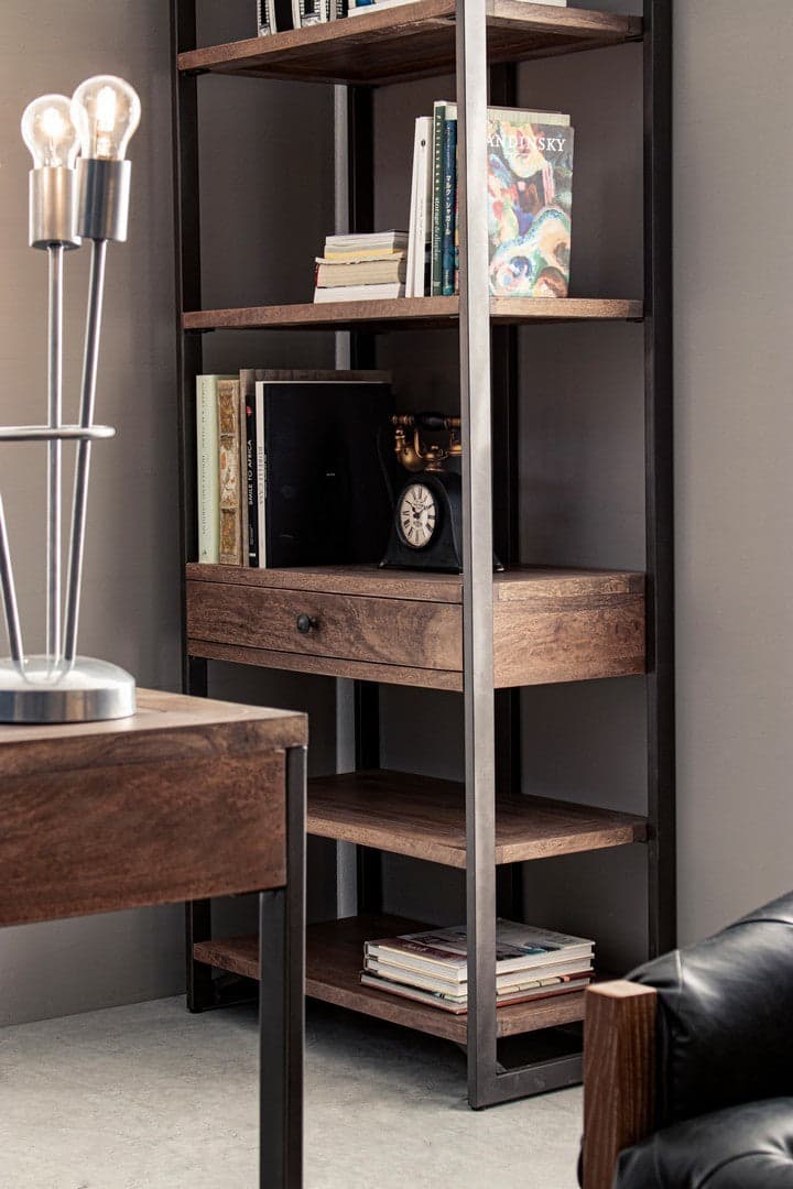Libreria "Calixte" porta oggetti, mobile per interno in Librerie Decor Space - Altamura, commercioVirtuoso.it