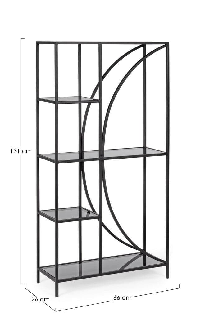 Libreria "Korvet" porta oggetti, mobile per interno in Librerie Decor Space - Altamura, commercioVirtuoso.it