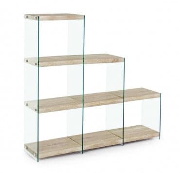 Libreria "Sury" porta oggetti, mobile per interno in Librerie Decor Space - Altamura, commercioVirtuoso.it
