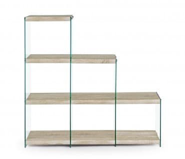 Libreria "Sury" porta oggetti, mobile per interno in Librerie Decor Space - Altamura, commercioVirtuoso.it