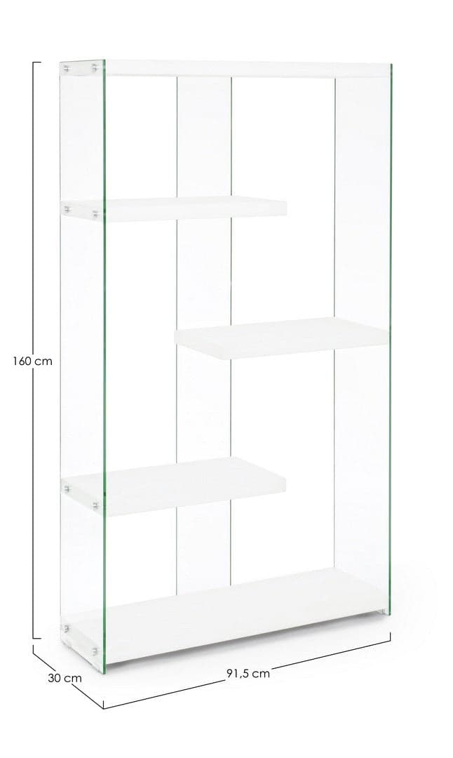 Libreria "Sury" porta oggetti, mobile per interno in Librerie Decor Space - Altamura, commercioVirtuoso.it