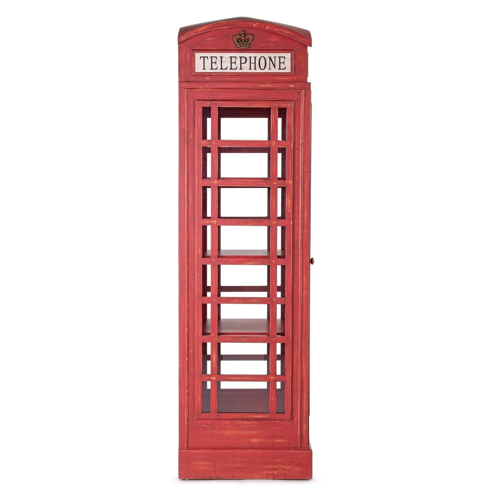 Libreria cabina telefonica Inglese, Mobile londinese con vetri laterali in Librerie Decor Space - Altamura, commercioVirtuoso.it