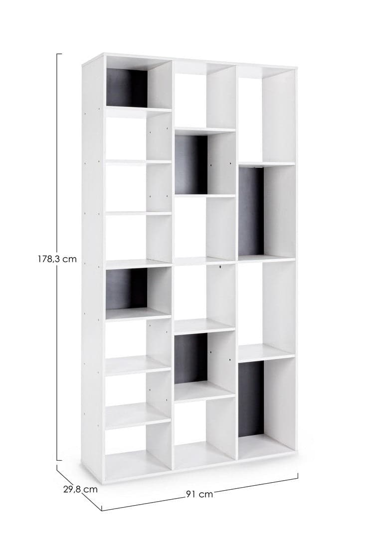Libreria "Artic" porta oggetti, mobile per interno in Librerie Decor Space - Altamura, commercioVirtuoso.it