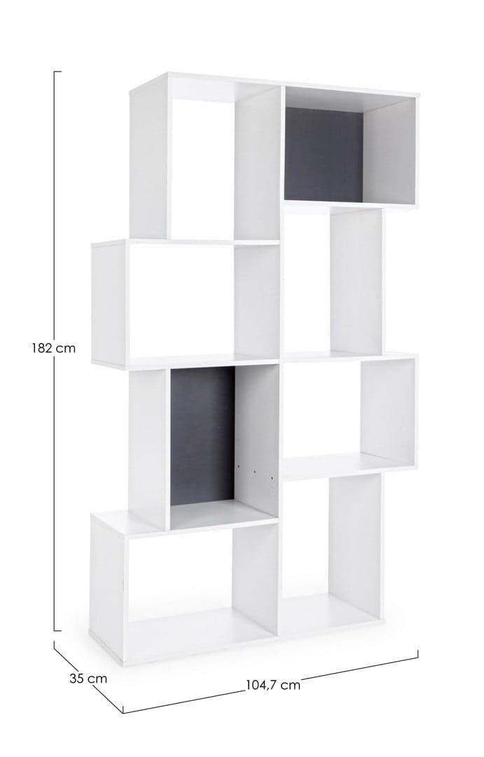 Libreria "Artic" porta oggetti, mobile per interno in Librerie Decor Space - Altamura, commercioVirtuoso.it