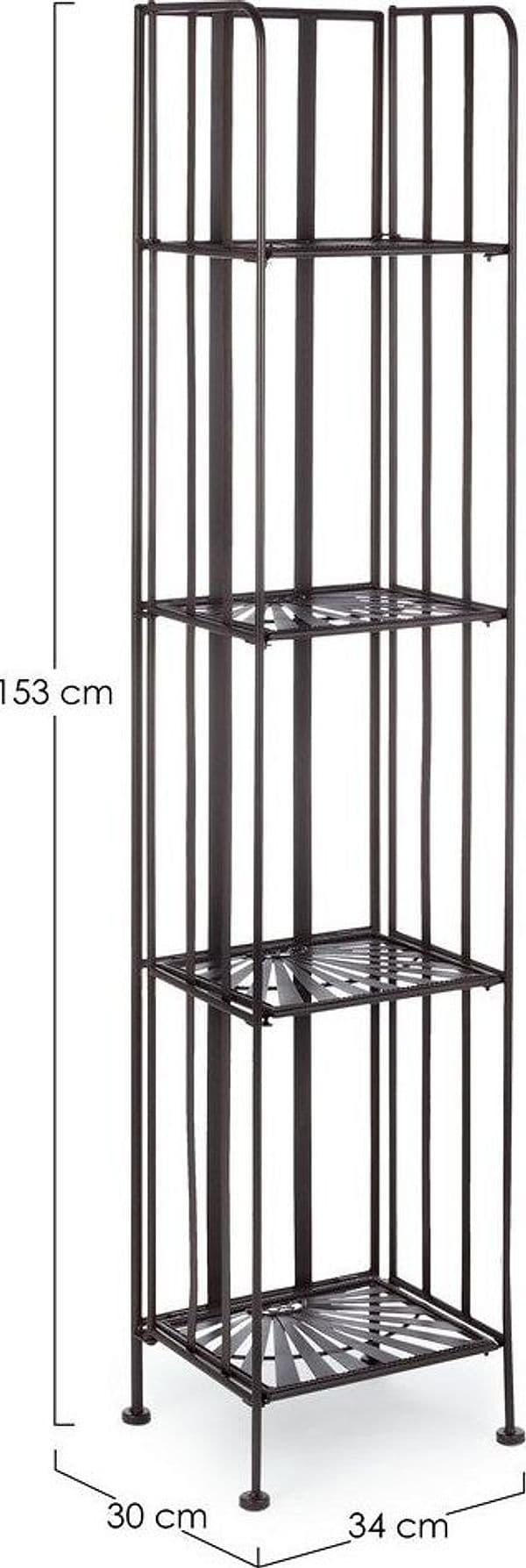 Angoliera "Ray" porta oggetti, mobile per interno in Librerie Decor Space - Altamura, commercioVirtuoso.it