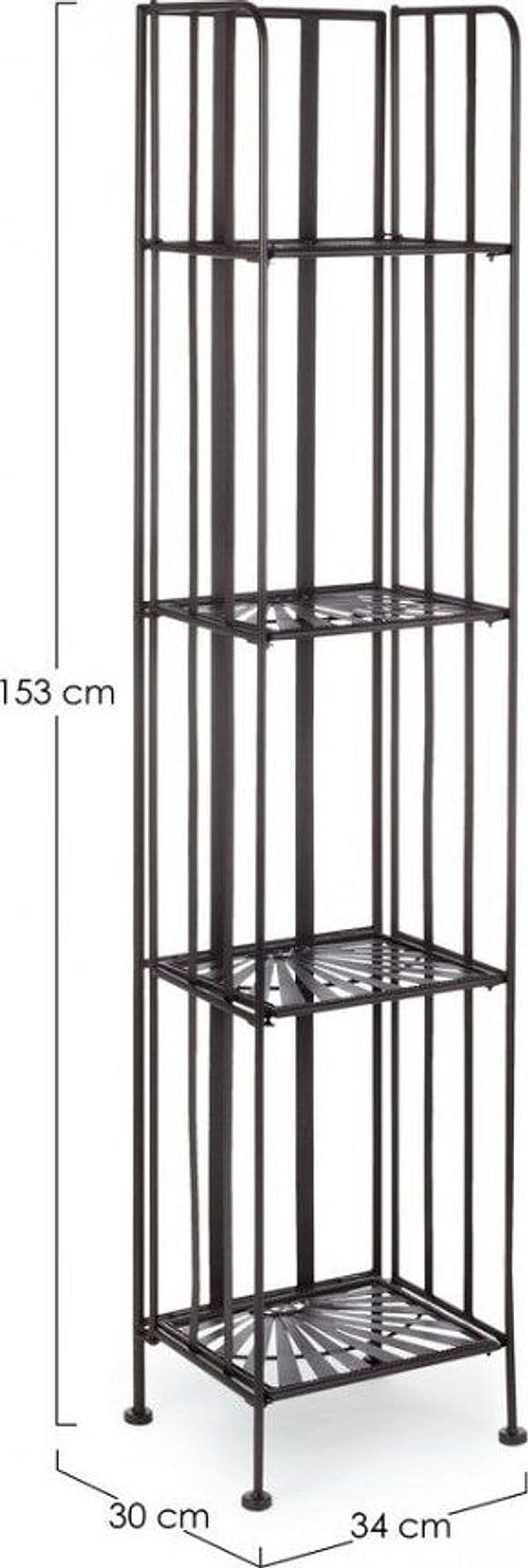 Angoliera "Ray" porta oggetti, mobile per interno in Librerie Decor Space - Altamura, commercioVirtuoso.it
