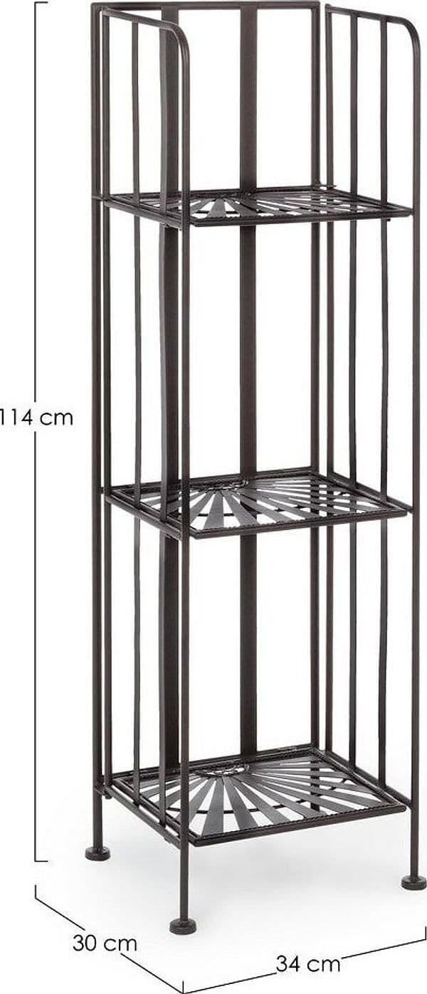 Angoliera "Ray" porta oggetti, mobile per interno in Librerie Decor Space - Altamura, commercioVirtuoso.it