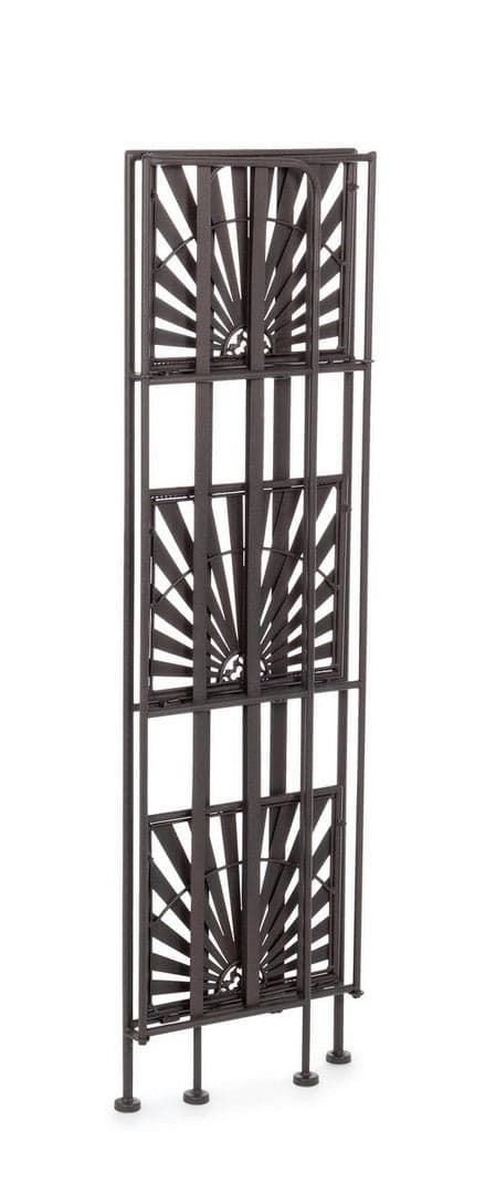 Angoliera "Ray" porta oggetti, mobile per interno in Librerie Decor Space - Altamura, commercioVirtuoso.it