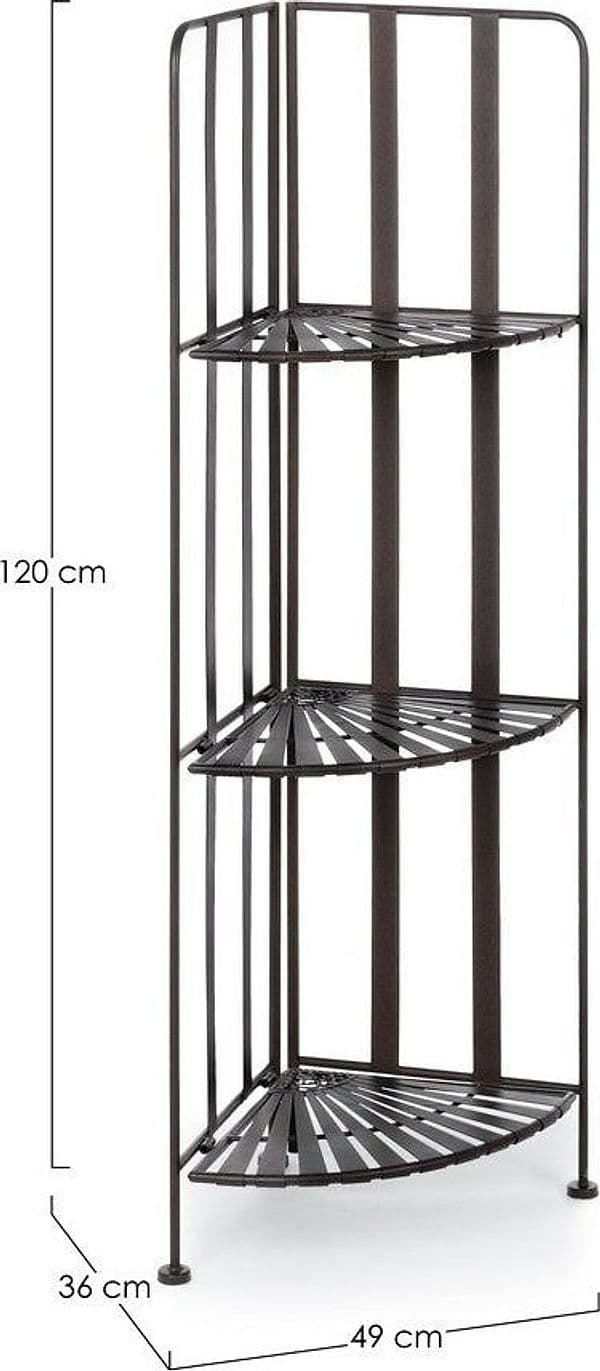 Angoliera "Ray" porta oggetti, mobile per interno in Librerie Decor Space - Altamura, commercioVirtuoso.it