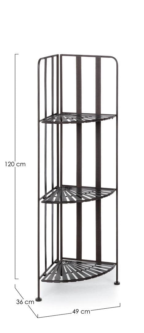 Angoliera "Ray" porta oggetti, mobile per interno in Librerie Decor Space - Altamura, commercioVirtuoso.it