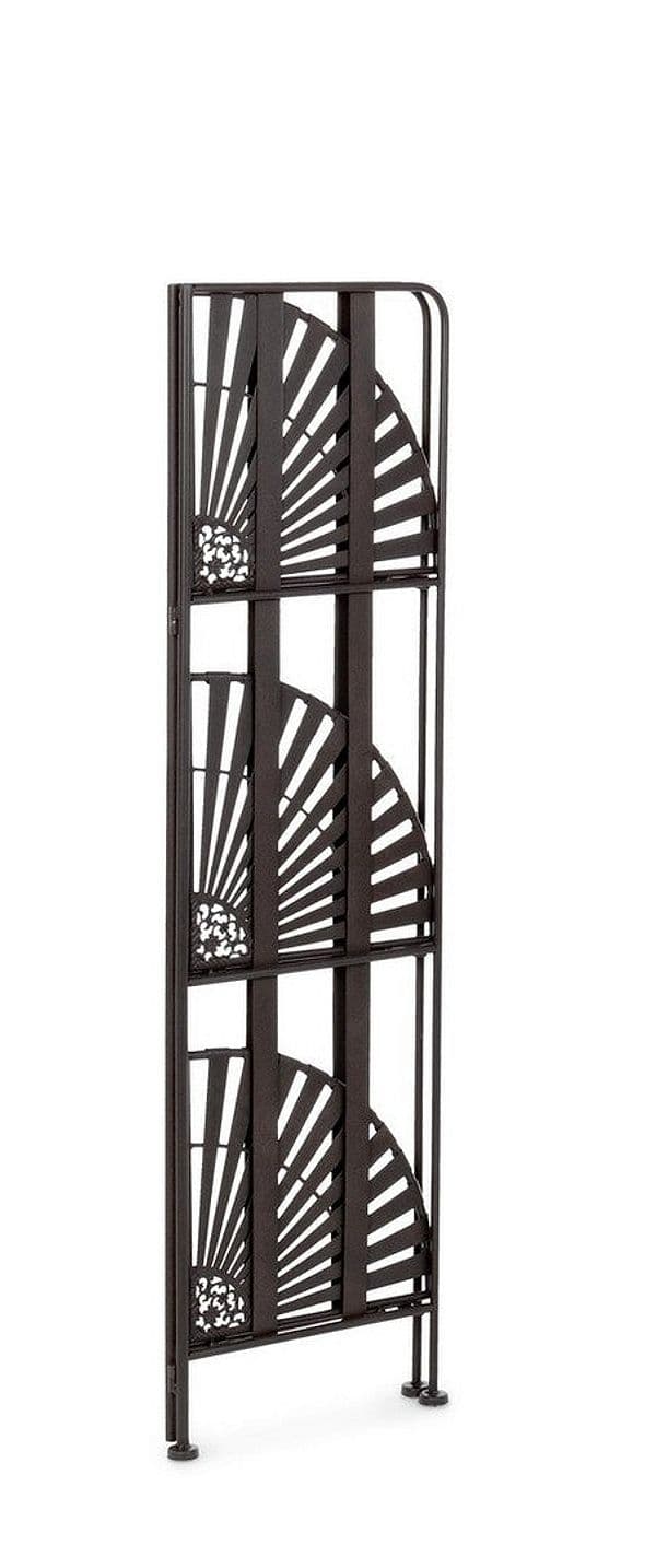 Angoliera "Ray" porta oggetti, mobile per interno in Librerie Decor Space - Altamura, commercioVirtuoso.it