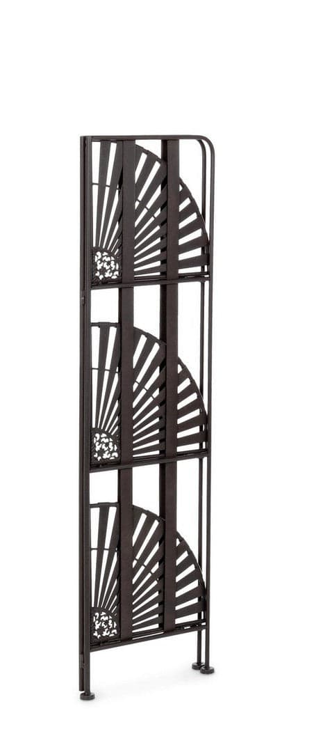 Angoliera "Ray" porta oggetti, mobile per interno in Librerie Decor Space - Altamura, commercioVirtuoso.it