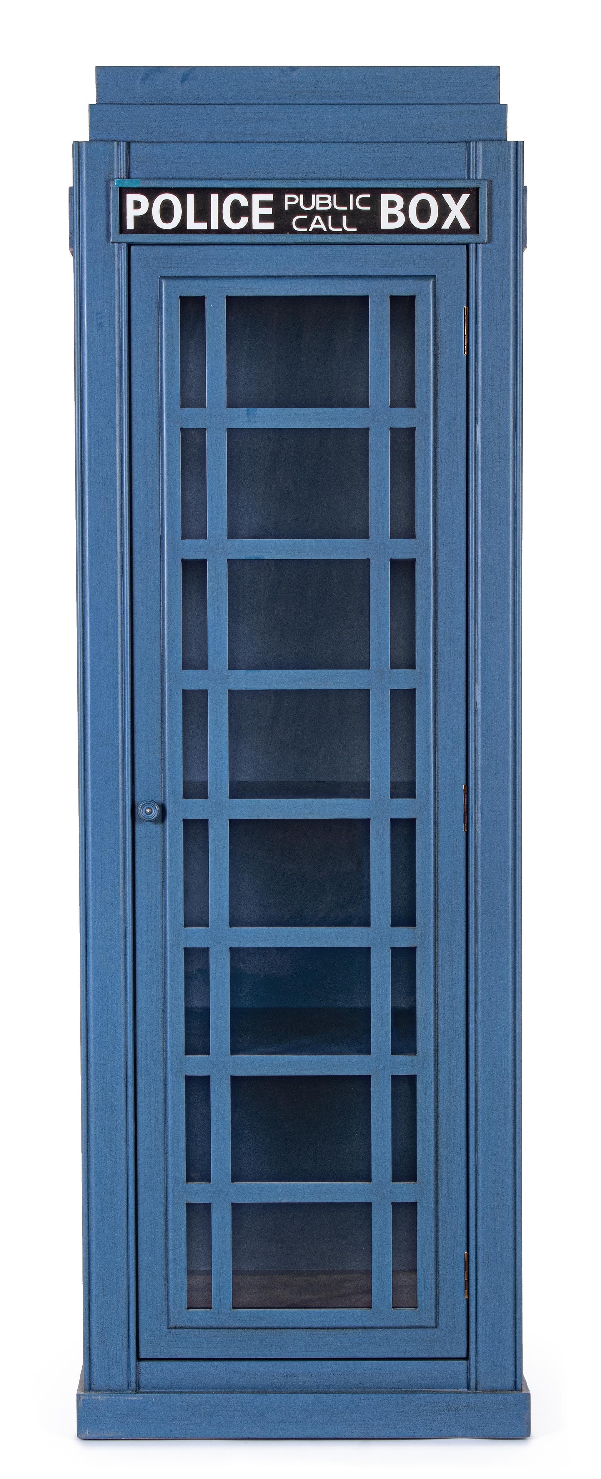 Libreria cabina telefonica Inglese "Police", Mobile londinese con vetri laterali in Librerie Decor Space - Altamura, commercioVirtuoso.it
