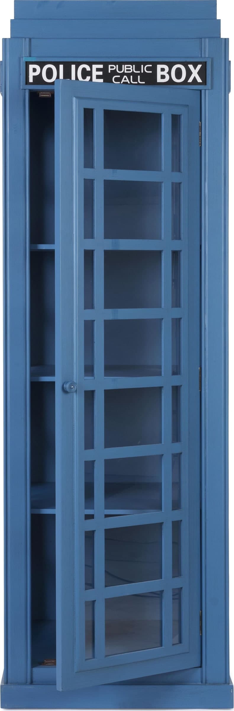 Libreria cabina telefonica Inglese "Police", Mobile londinese con vetri laterali in Librerie Decor Space - Altamura, commercioVirtuoso.it
