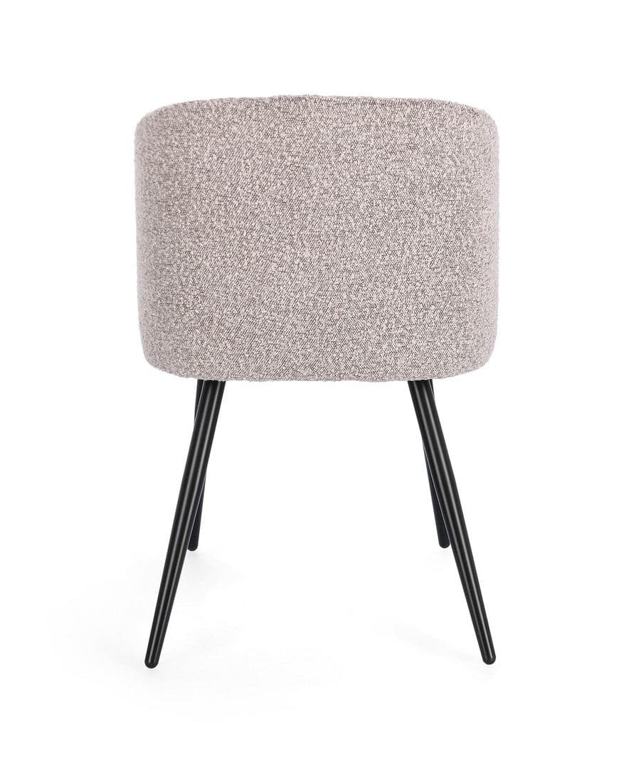 Sedia "Queen" con struttura in compensato, per arredo interno 53 x 57 x h 81,5 cm in Sedie Decor Space - Altamura, commercioVirtuoso.it