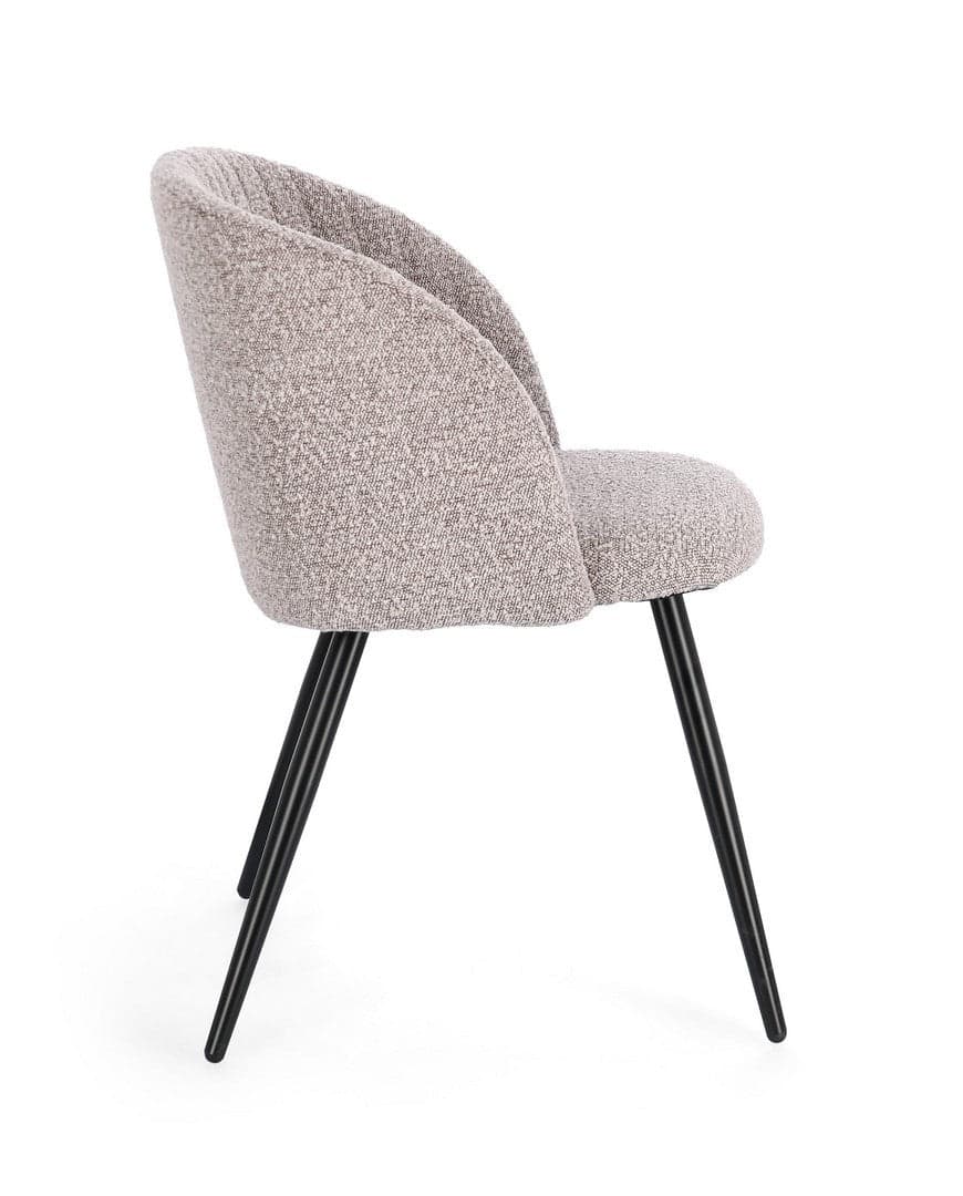 Sedia "Queen" con struttura in compensato, per arredo interno 53 x 57 x h 81,5 cm in Sedie Decor Space - Altamura, commercioVirtuoso.it