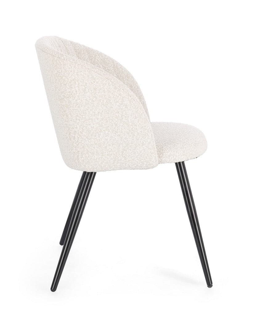 Sedia "Queen" con struttura in compensato, per arredo interno 53 x 57 x h 81,5 cm in Sedie Decor Space - Altamura, commercioVirtuoso.it